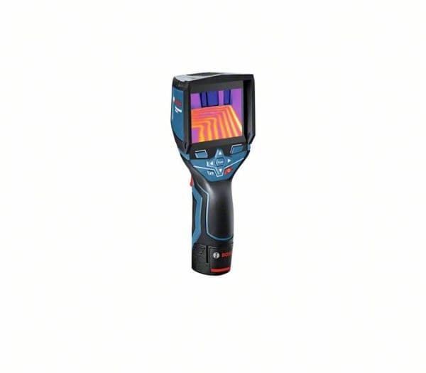 Bosch GTC 400 C Professional, Noise equivalent temperature difference (NETD), -10 - 400 °C, 3 °C, 160 x 120 pikseliä, Musta, Sininen, 8,89 cm (3.5)