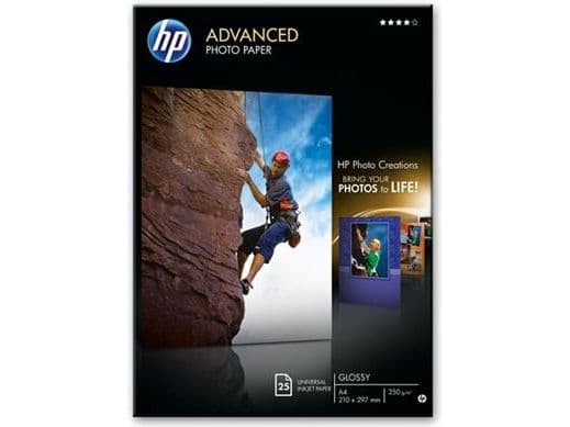 HP Glossy Photo Paper 210 g/m²-A4/210 x 297 mm/25 sht