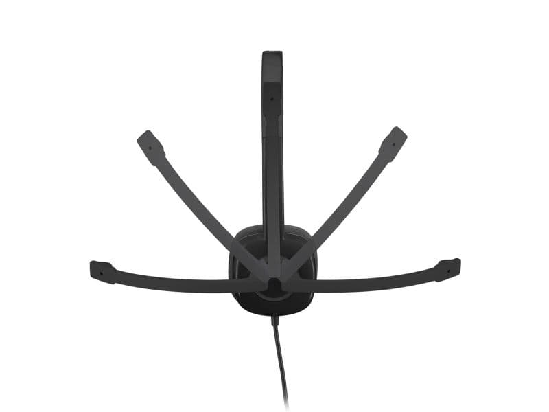 Logitech 981-000587, Langallinen, Toimisto/puhelukeskus, 20 - 20000 Hz, 80 g, Kuulokkeet, Musta