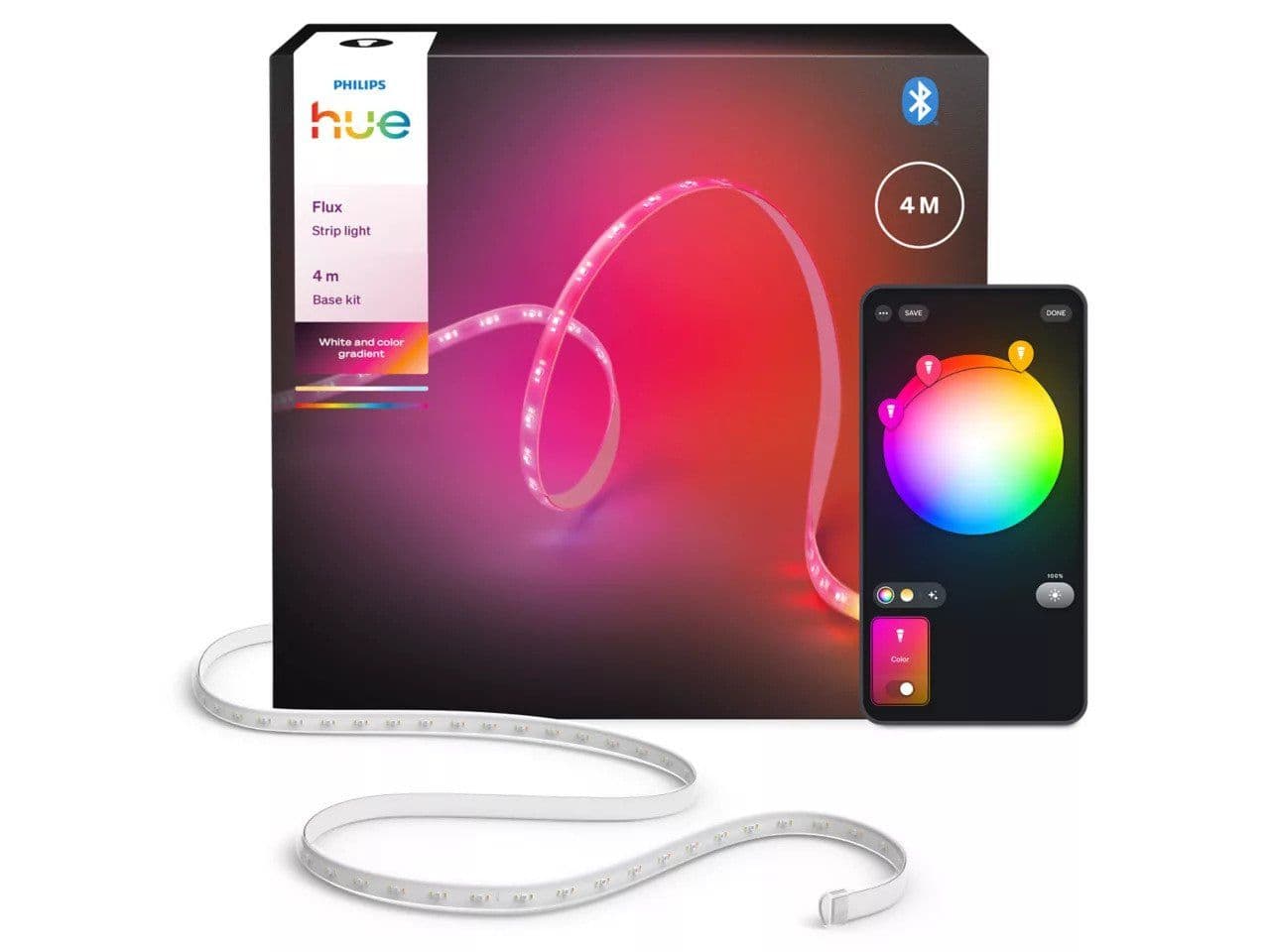 Philips Hue Flux LED Strip Light 4m