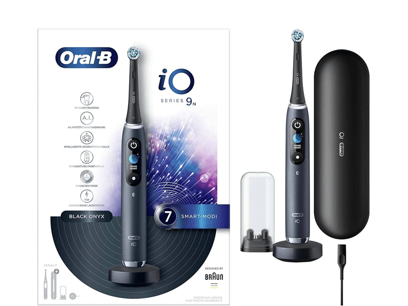 Oral-B iO Series 9N Onyx black electric toothbrush