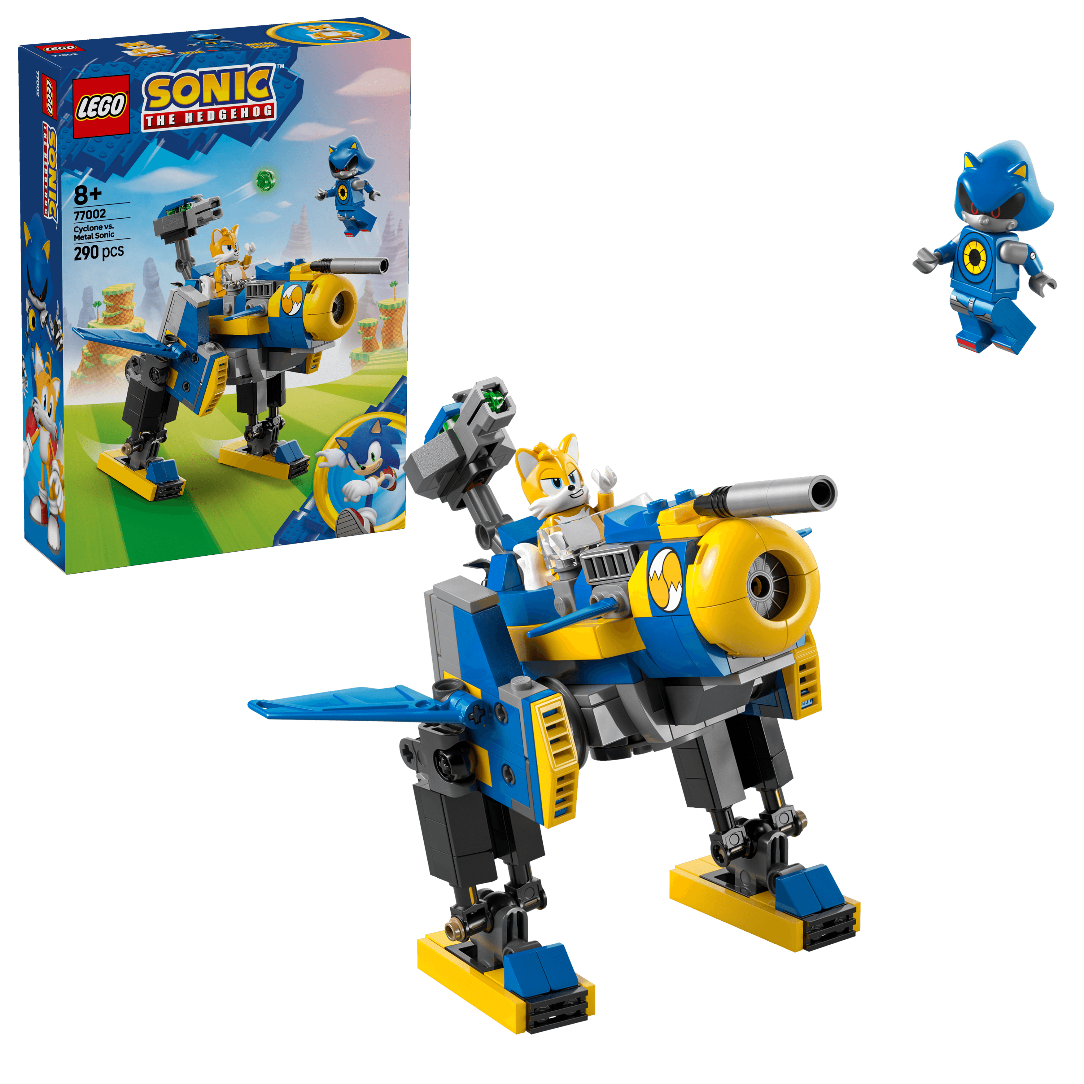LEGO Sonic 77002 Cyclone mod Metal Sonic