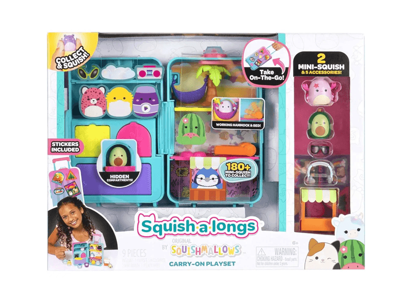 Squish-a-longs Luggage Playset