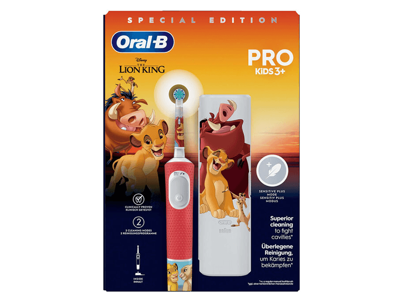 Oral-B VITALITY INFANTIL LEON KING sähköhammasharja 1 kpl
