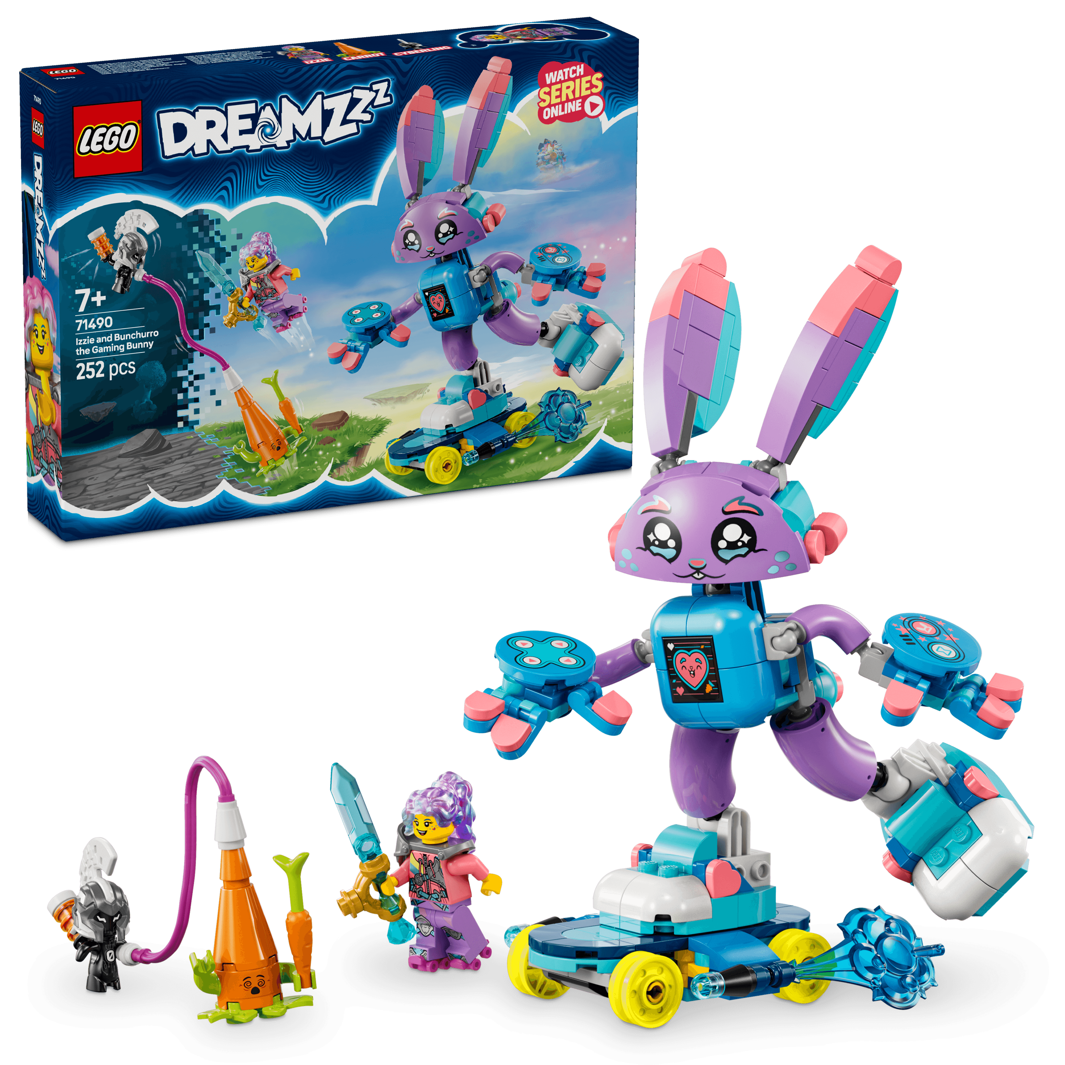 LEGO DREAMZzz 71490 Izzie ja Bunchurro-pelikaniini