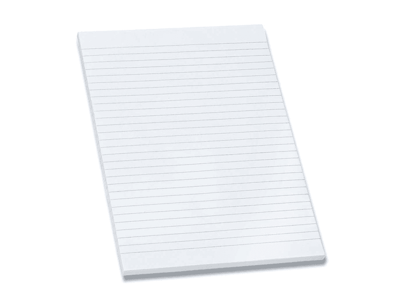 Bantex 100051785, 210 x 297 mm (A4), Viivapaperi, 60 g/m², Valkoinen, 210 mm, 295 mm