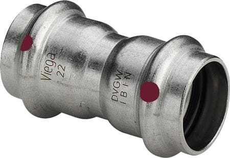 VIEGA Prestabo muffe 54mm af ulegeret stål SC-contur