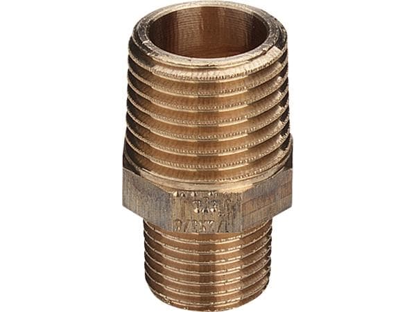 VIEGA Brystnippel 1 1/2x1 rødgods