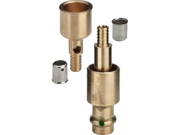 Smartloop tilslutningssæt 28/35 x 12 mm rødgodit
