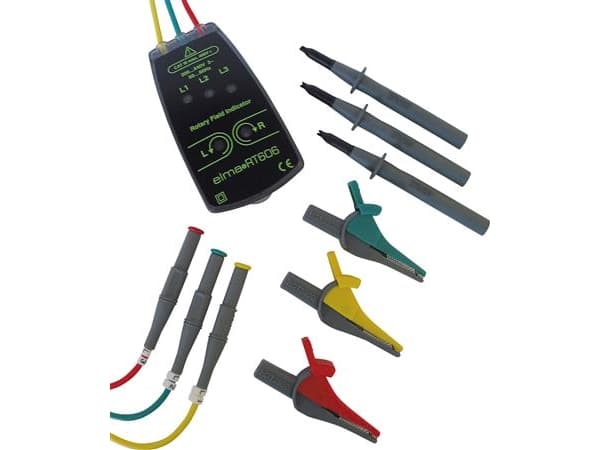 ELMA INSTRUMENTS Vaihejärjestyksen/pyörivän kentän testeri käyttöjännite : 100-440V ACfrekvenz : 50-60Hz