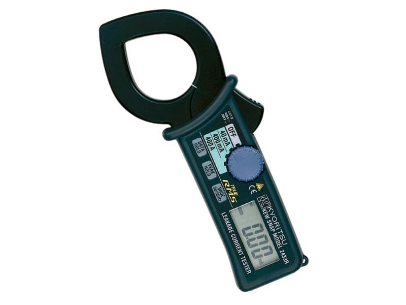 ELMA INSTRUMENTS Kyoritsu 2433R TRMS Vuotovirtapihtimittari0-40mA-400mA-400A AC+/- 1%+5D