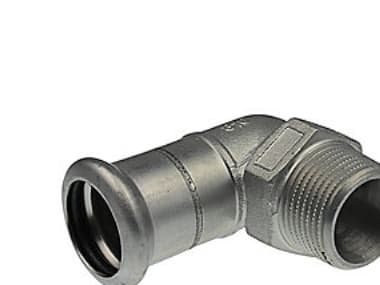 VSH-taivutus 90° muhvi/nippa 22 mm X 3/4 haponkestävä