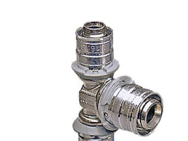 MLC-puristimen T-kappale 50-40-50mm - lattialämmitykseen ja lämpimän käyttöveden ja pattereiden lämmitysjärjestelmiin