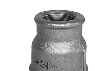 Formmuffe sort reduktion 2 1/2X1 1/2