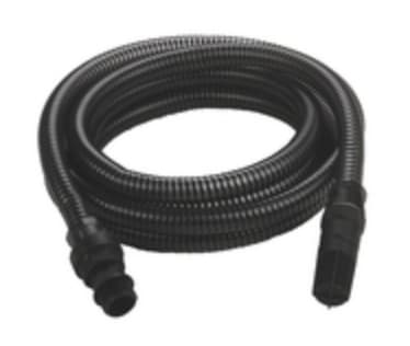 Einhell Einhell sugeslange med plast adapter 1 Ø25 mm. 4 meter sort