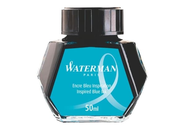 Waterman S0110810, Sininen, Musta, Läpinäkyvä, Mustekynä, 50 ml, 1 kpl