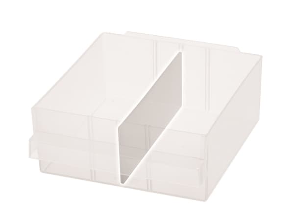 raaco 150-03/04, Läpinäkyvä, Polypropeeni (PP), 134 mm, 1,8 mm, 50 mm, 185 g