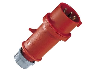 MENNEKES 3319A, Suora, 400 V, Punainen, IP44, 1 kpl