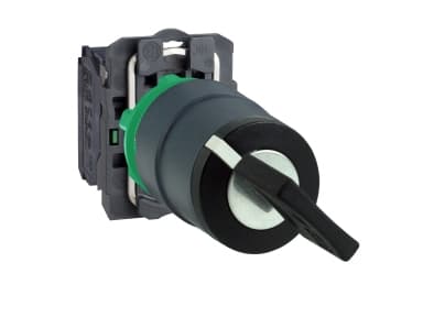 Schneider Electric XB5AD53, Avaimella varustettu kytkin, Muovi, Musta, IP69K, EN/IEC 60947-1 EN/IEC 60947-5-1 EN/IEC 60947-5-4 JIS C 4520 BV CSA DNV GL LROS RINA UL UL 508 CSA..., 230 V