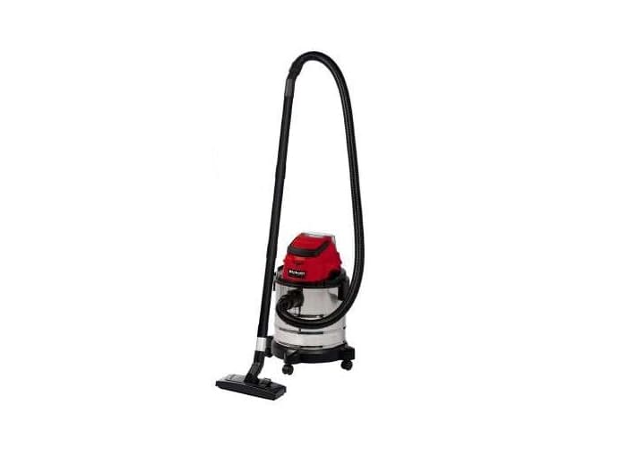 Einhell TC-VC 18/20 Li S-Solo, Kuiva ja märkä, Musta, Harmaa, Punainen, 20 L, 8 kPa, 1,5 m, 3,6 cm - SOLO