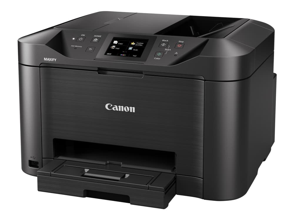 Canon MAXIFY MB5150, Mustesuihku, Väritulostus, 600 x 1200 DPI, Värikopiointi, A4, Musta