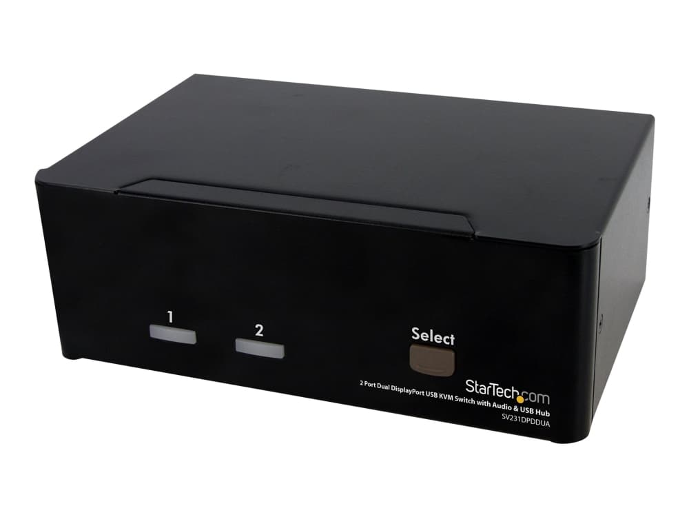 StarTech.com SV231DPDDUA, 3840 x 2400 pikseliä, 4K Ultra HD, 18 W, Musta