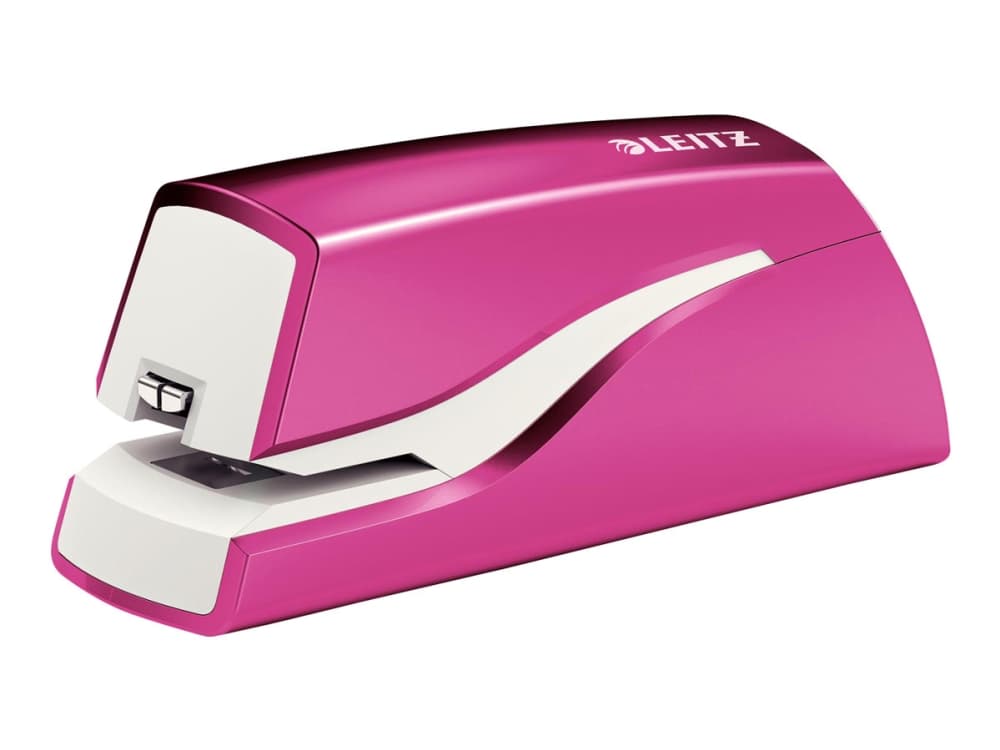 Leitz NeXXt WOW paristonitoja 5566, 10 arkkia, 1 cm, Muovi, Vaaleanpunainen, Valkoinen, Akku, 50 mm