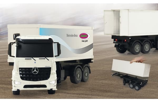 Jamara Mercedes Benz Arocs, Maantiekuljetusauto, 1:20, 6 vuosi/vuosia, 1,85 kg