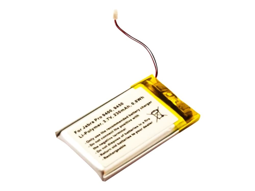 CoreParts MBXJA-BA0001, Akku, 1 g, Musta