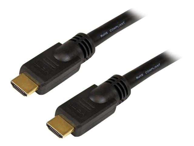 StarTech.com HDMM15M, 15 m, HDMI-tyyppi A (vakio), HDMI-tyyppi A (vakio), 3840 x 2160 pikseliä, Musta