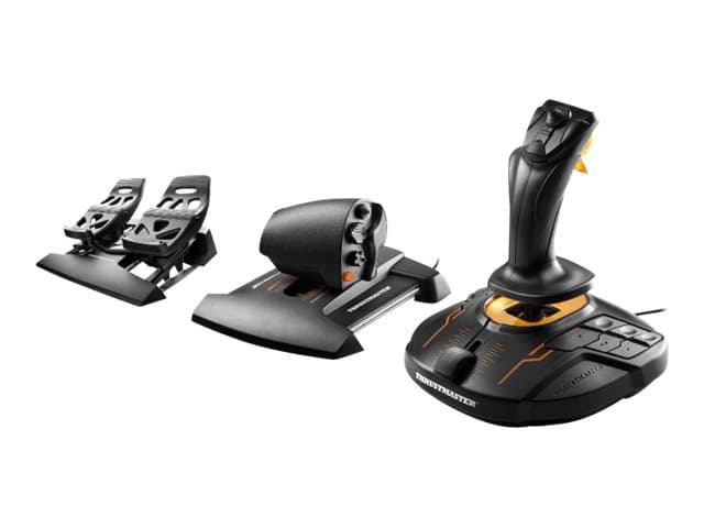 Thrustmaster T-16000M FCS Flight Pack, Ohjaussauva, MAC, PC, D-pad, Analoginen/Digitaalinen, Langallinen, USB