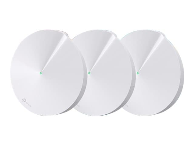 TP-Link Deco M5(3-pack), Valkoinen, Sisäinen, Verkkojärjestelmä, Kaksitaajuus (2,4 GHz/5 GHz), Wi-Fi 5 (802.11ac), 1300 Mbit/s