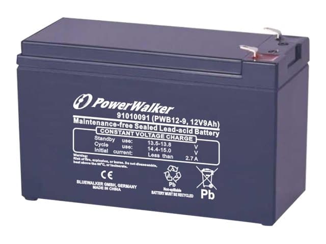 PowerWalker PWB12 Series PWB12-9 - UPS-akku - 1 x akku - Lyijyakku - 9 Ah