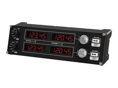 Logitech Flight Radio Panel - Instrumentpanel til flysimulator - kabling - for PC