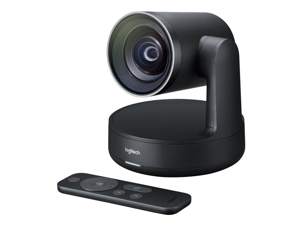 Logitech Rally Camera, 3840 x 2160 pikseliä, 60 fps, 90°, 15x, Musta