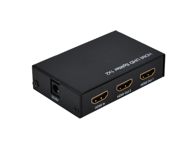 ROLINE 14013585, HDMI, 2x HDMI, Musta, 60 Hz, 480i, 480p, 720i, 720p, 1080i, 1080p, 2160p, Linkki