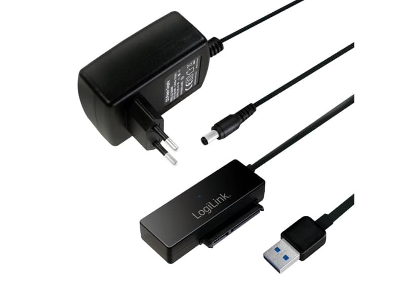 LogiLink AU0050, HDD, SSD, Serial ATA II, Serial ATA III, 1.8,2.5,3.5, USB 3.2 Gen 1 (3.1 Gen 1) Type-A, 5 Gbit/sek., Lajittelu