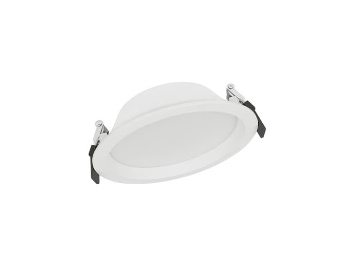 LEDVANCE DL ALU DN 150 14 W 3000 K IP44 WT, 1 lamppu(a), 3000 K, 1190 lm, IP44, Valkoinen