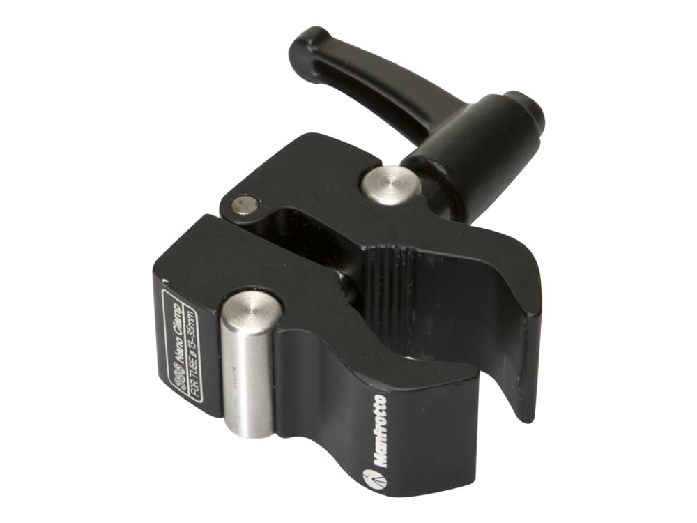 Manfrotto 386B-1 Nano - Kiinnityspidike - maksimikuorma: 4 kg - musta
