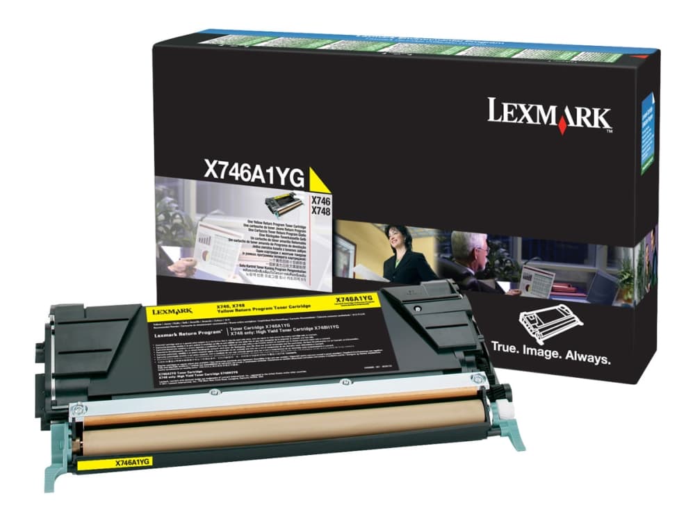 Lexmark X746A1YG, 7000 sivua, Keltainen, 1 kpl