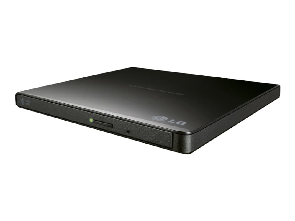 LG GP57EB40, Musta, Kelkka, Työpöytä/Notebook, DVD Super Multi-DL, USB 2.0, CD-R, CD-ROM, CD-RW, DVD+R, DVD+R DL, DVD+RW, DVD-R, DVD-R DL, DVD-RAM, DVD-ROM, DVD-RW