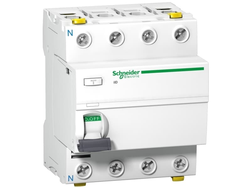 Schneider Electric A9Z24463, Reststrøm-kotelo, tyyppi A, 150 A, IP20, 380 - 415 V