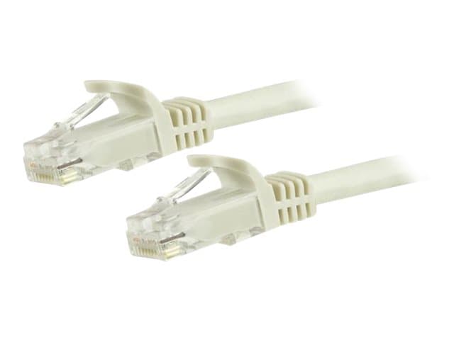 StarTech.com N6PATC15MWH, 15 m, Cat6, U/UTP (UTP), RJ-45, RJ-45, Valkoinen