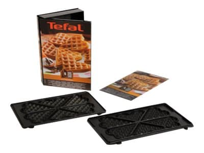 Tefal - Vaffeltallerkensæt - til sandwichmaskine/vaffelmaskine/vaffelmaskine