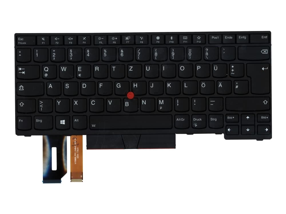 Lenovo 01YP532, Näppäimistö, Saksa, Lenovo, Thinkpad T480s/E480/L480