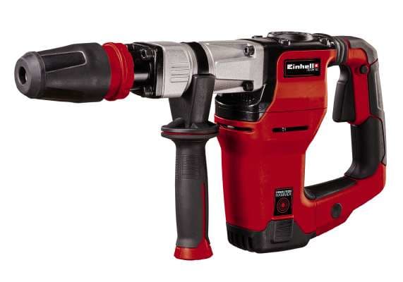 Einhell TE-DH 12 vasaramurskain (1050 W, lyöntitaajuus: 4100 rpm, kaapeli: 400 cm, SDS Max -jyrsin, toimitetaan laatikossa, jossa on terävät ja litteät taltat) - SOLO