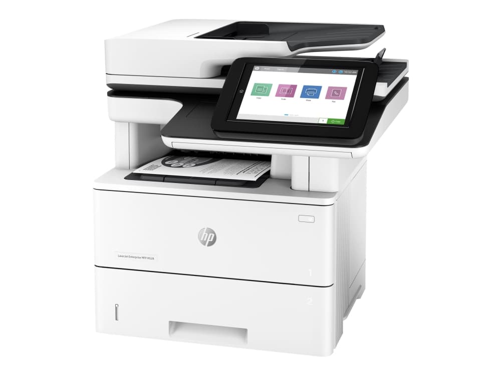 HP LaserJet Enterprise MFP M528dn, Tulostus, kopiointi, skannaus ja faksi (lisävaruste), Tulostus etupaneelin USB-portista Skannaus sähköpostiin kaksipuolinen tulostus kaksipuolinen skannaus, Laser, Väritulostus, 1200 x 1200 DPI, A4, Suoratulostus, Musta, Valkoinen