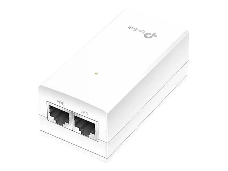 TP-Link TL-POE2412G, Gigabitti Ethernet, 10,100,1000 Mbit/s, 10/100, Cat3, Cat4, Cat5, Cat5e, Cat6, Valkoinen, Teho