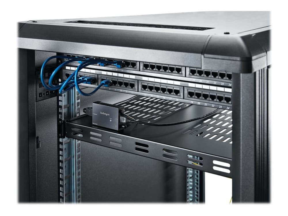 StarTech.com ST121HDBTE, 4096 x 2160 pikseliä, AV-lähetin ja -vastaanotin, 70 m, Langallinen, Musta