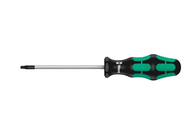 Wera 367 TORX, 25 mm, 13 cm, 25 mm, 27 g, Musta, Vihreä